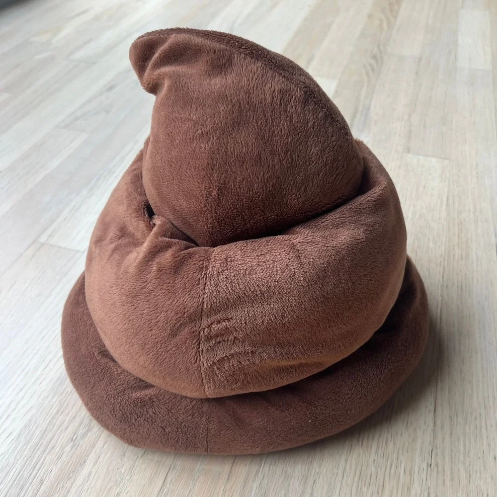 Fiesta Stinky Hat Brown Poop Emoji Plush Novelty Costume Accessory C17319